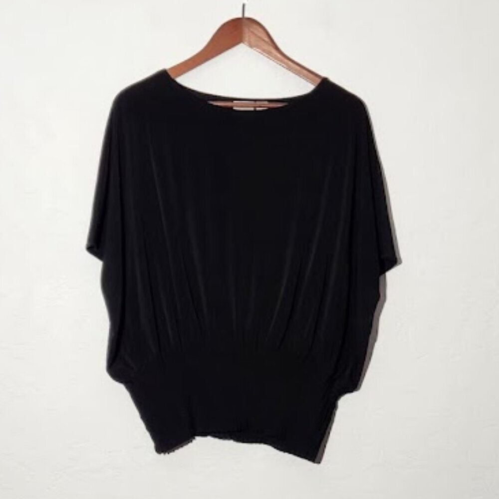 Chico's Women's Short Sleeve Batwing Style Blouse in size 2 - Picture 1 of 4